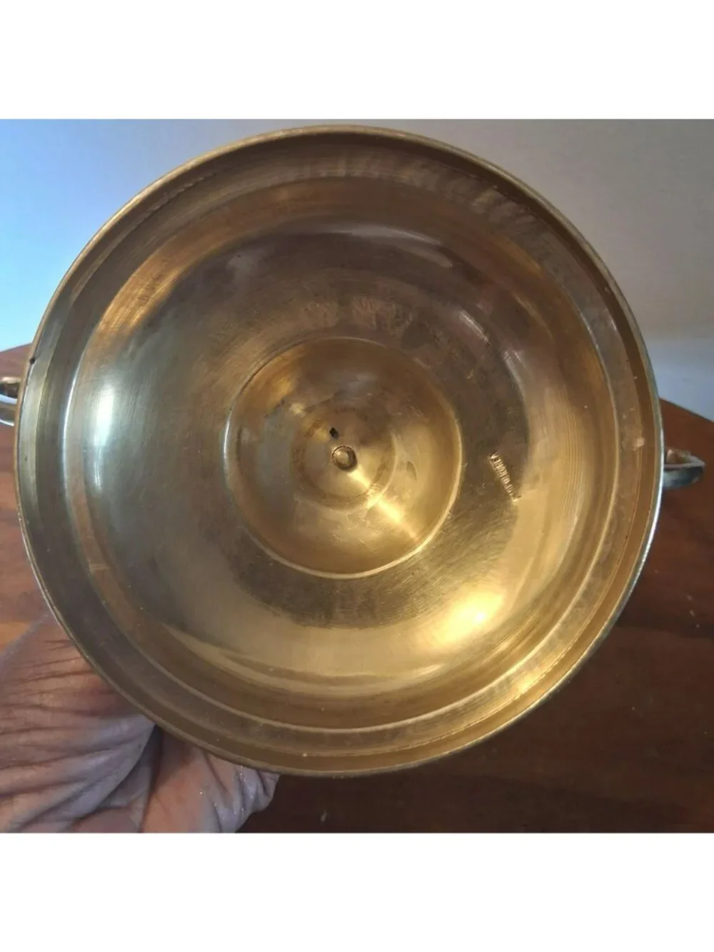 Vintage Chanukah Hanukkah Brass Seven-Branch Menorah Candleabra Candle Holder